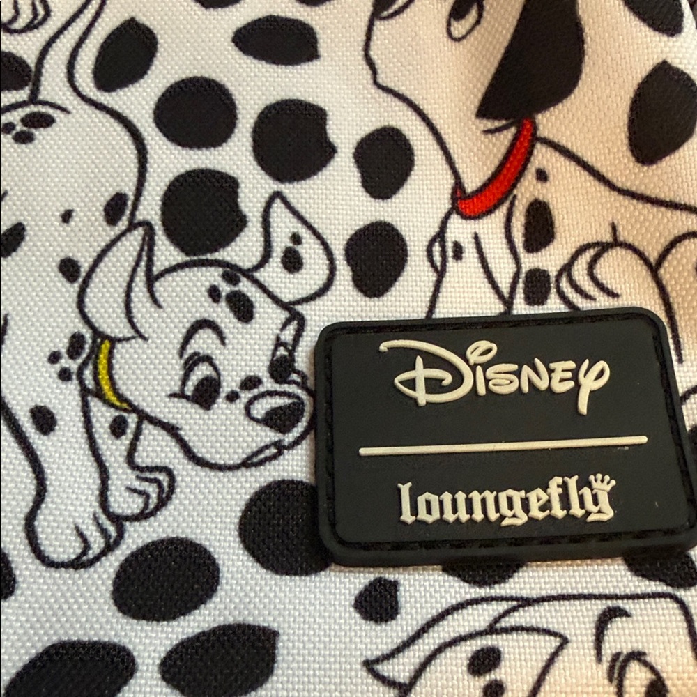2020 Disney and Loyngefly 101 Dalmatian Print Backpack. and matching Pencil Bag - Picture 3 of 10